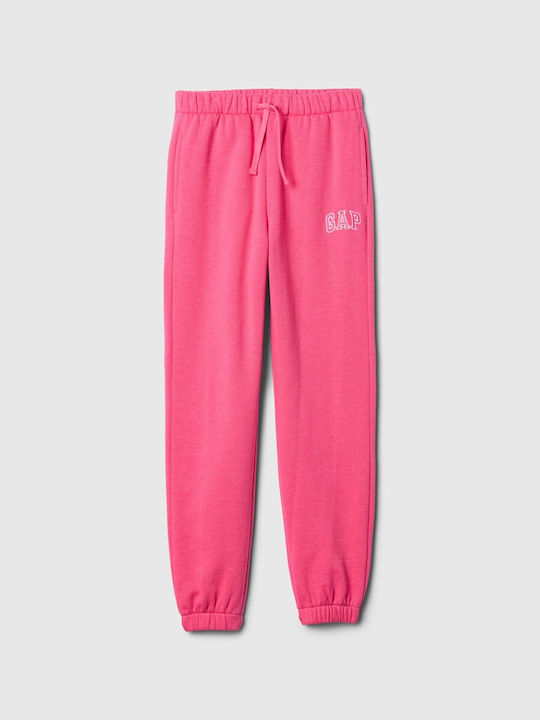 GAP Kids Sweatpants Pink Logo