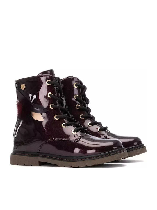Xti Kids Boots with Zipper Burgundy