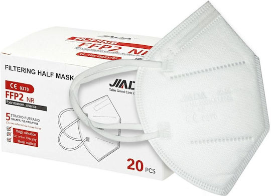 Jiada Schutzmaske FFP2 Weiß MRD0020 20Stück