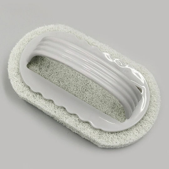 Cleaning Sponge Brush Handle Flippy Brush Tiles Bathroom Kitchen Gray