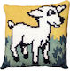Embroidery Pillow Kit Lamb 35x35 Gobelin 01.429