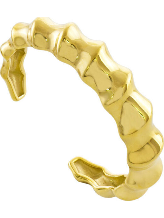 Loisir Links Women's Bracelet Handcuffs made of Steel Gold Plated