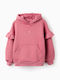 Kids Sweatshirt with Hood Pink