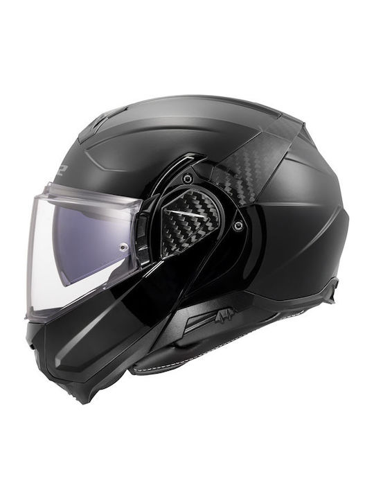 LS2 Advant II Solid Gloss Black Κράνος Μηχανής ...