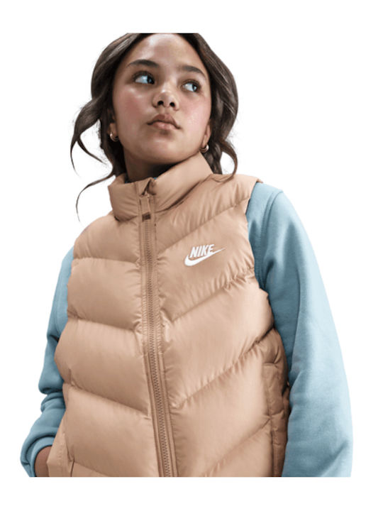 nike sleeveless jacket womens