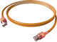Easylan S/FTP Cat.6a Ethernet Network Cable 5m Orange 1pcs