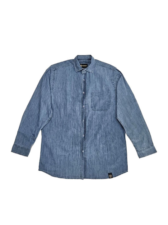 Denimind Hemd Blau