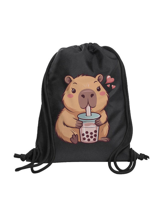 Koupakoupa Capybara Bubble Tea Kids Bag Backpac...