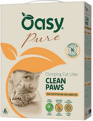 Oasy Bentonit Katzenstreu ohne Duft 6Es
