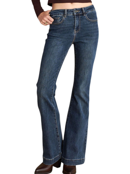 Damenjeans Schlaghose Blue