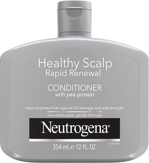 Balsam de Păr Neutrogena Healthy Scalp Rapid Renewal cu Proteină de Porumb Întărește Firele de Păr Oferă Protecție UV 354ml