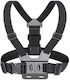 Shoulder Strap Chest Belt Mount for GoPro Insta360 DJI Other Action Cameras Black