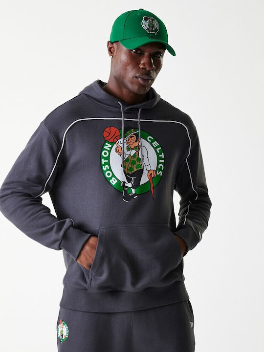 New Era Sweatshirt mit Kapuze Gray