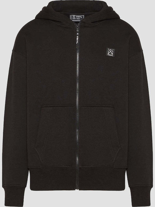 Cardigan with Hood Black