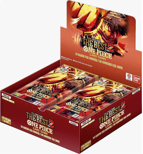 One Piece TCG Best Vol 2 Premium Booster Box 20 Packs PRB-02