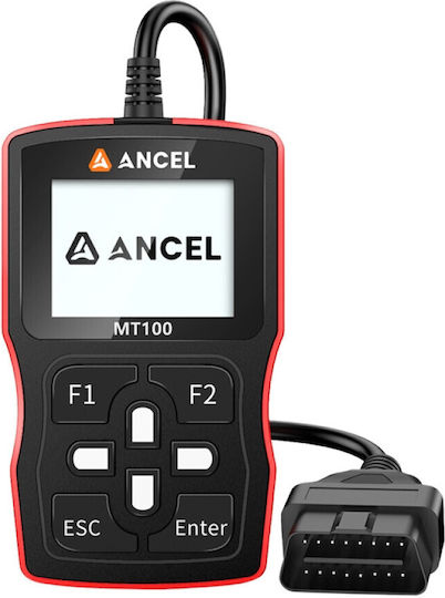 Ancel Mt100 Fahrzeugdiagnosewerkzeug Digital OBD 2 mit mit Kabel