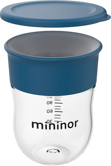 Mininor Παιδικό Ποτηράκι από Πλαστικό Μπλε 220ml
