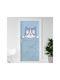 Caravelshop Детска стикерна за стена Врата 140x200бр