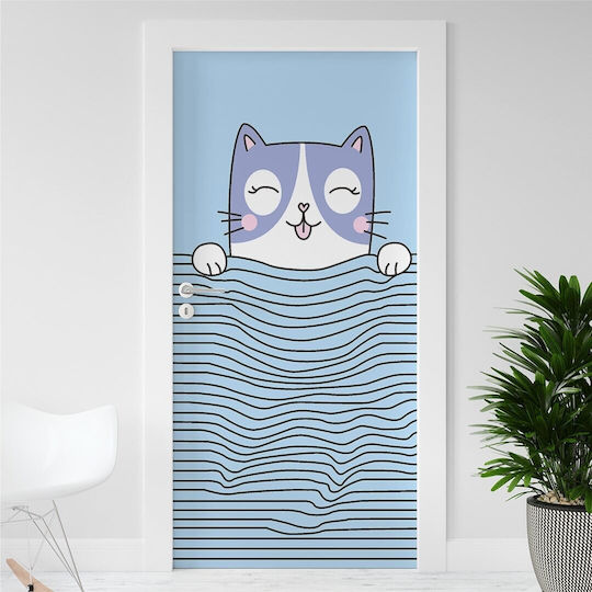 Caravelshop Детска стикерна за стена Врата 140x200бр