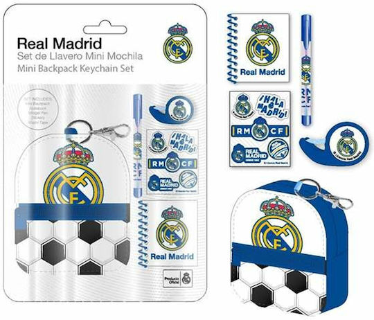 Σετ Χαρτικών Real Madrid C.f 5 Τεμάχια