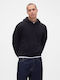 Sweatshirt with Hood Black