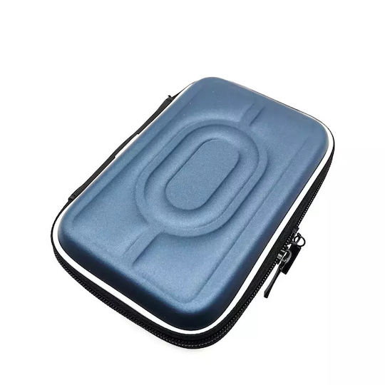 Hard Carry Case Gameboy Advance Gba Gameboy Color Gbc Storage Bag Navy Blue Oem New