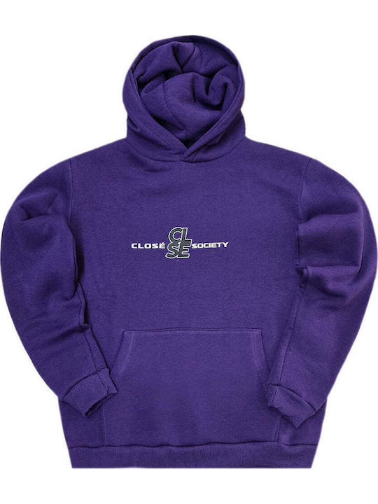 Суитшърт с Качулка Purple