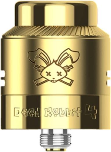 Dead Rabbit 4 Rda 24mm Hellvape Gold