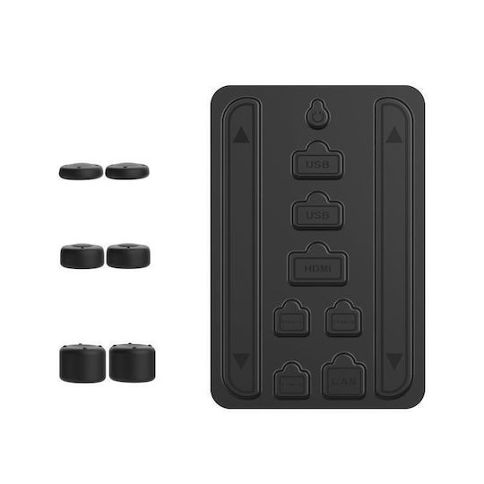 Nintendo Switch 2 Dobe Κονσόλα Παιχνιδιών Βύσμα Σκόνης + Σετ Καλύμματος Joystick