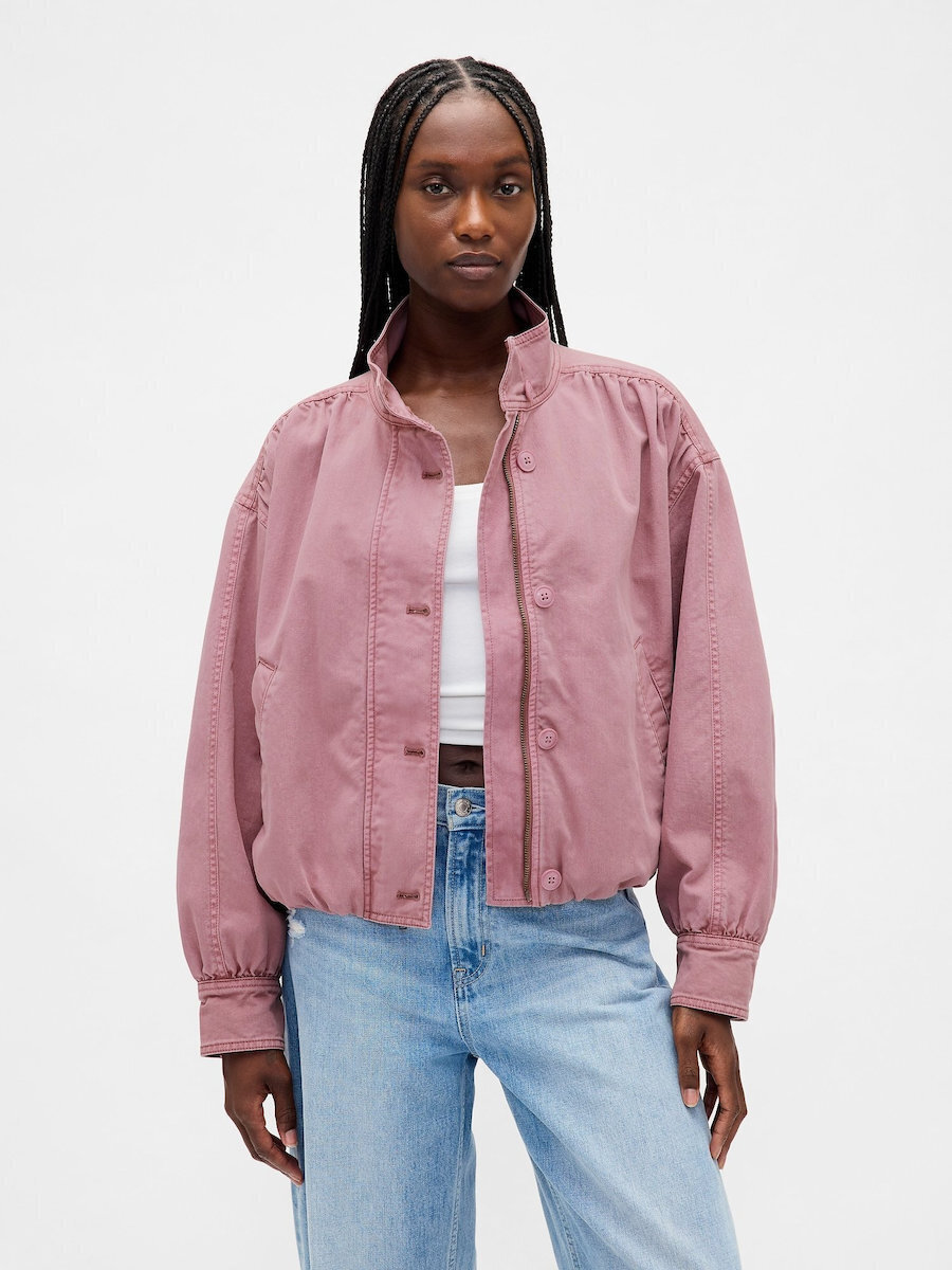 MANOF BALLOON ZIP BLOUSON Mサイズ ピンク BALLOON ZIP BLOUSON｜OUTER(アウター)｜MANOF OFFICIAL ONLINE STORE