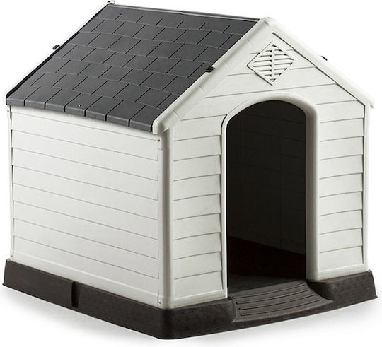 Vesta Large Dog House Outdoor White 78.5x87.7x81.5cm