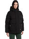 Eagleville Γυναικείο Puffer Μπουφάν για Χειμώνα Black