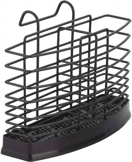 Rosberg Rosberg Küchenspülen-Organisatoren Schwamm-Halter Schwarz 20.7x9.5x15.2cm