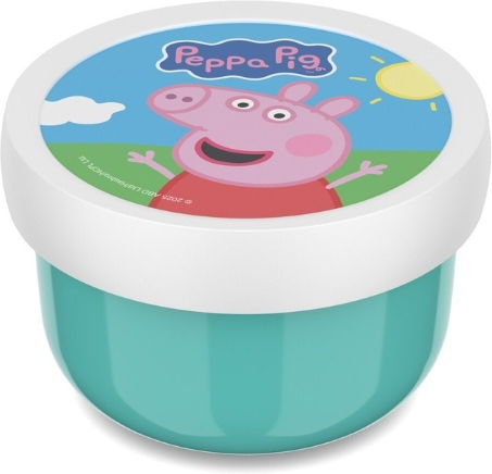 Mepal Φαγητοδοχείο Σνακ Peppa Pig Πηρουνάκι Campus 300ml