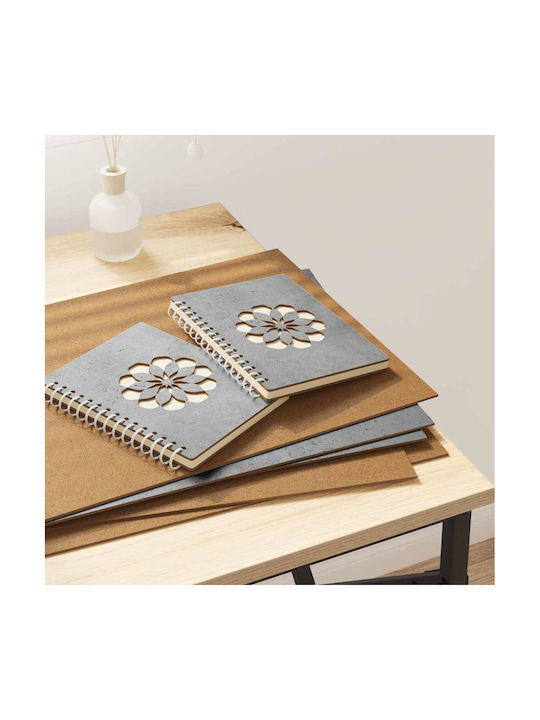 Vidaxl Decorative Paintings 50 Pieces Gray Concrete 30 X 42 X 0.3 Cm