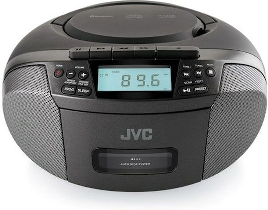 JVC Portable Sound System with Black Radio