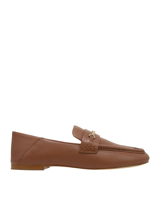 Michael Kors Lena Leather Women's Loafers in Ta...
