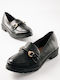 Women's Loafers in Gold Color
