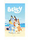 Bluey Blanket Fleece Blue 150x100cm