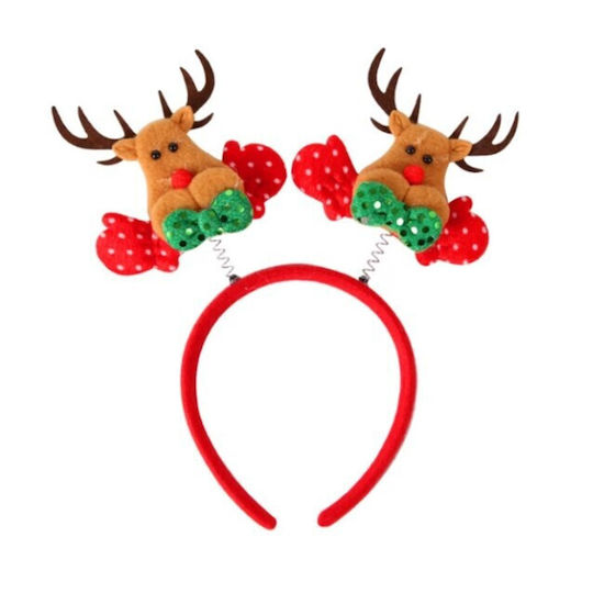 Decorative Headband Flippy Christmas Clothing Accessories 12 X 25 Cm Reindeer Design One Size Multicolour