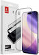 Crong 2.5D 0.33mm Tempered Glass Μαύρο (iPhone 17 / 17 Pro / 16 Pro)
