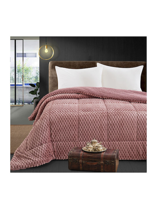 Beauty Home Κουβερτοπάπλωμα Ημίδιπλο 180x240εκ. Σάπιο Μήλο 300 GSM