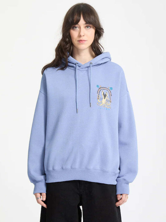 Volcom Moove On Изрязан Дамски Суитшърт Худи Ca...