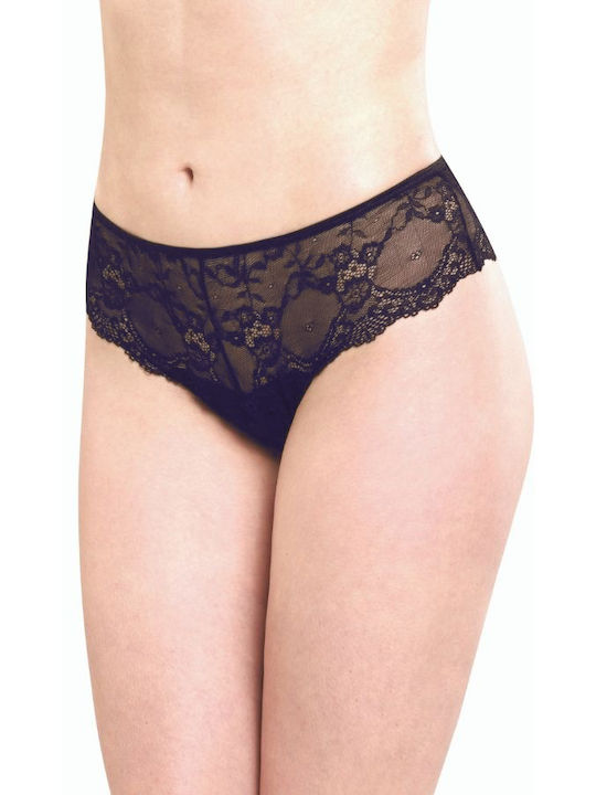 Norddiva Damen Brasilien mit Spitze Dark Blue