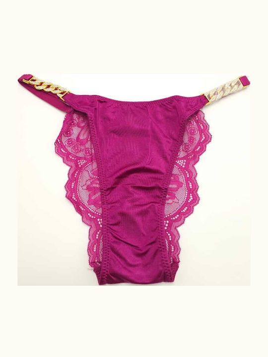 Heat Underwear Γυναικείο Brazil με Δαντέλα Σκού...