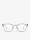 Izipizi #c Herren Sonnenbrille mit Braun Schildkröte Gestell und Transparent Linse