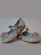 Kids Ballerinas with Adjustable Metal Clasp Gold