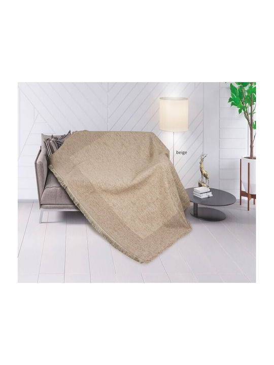 Kipper Louma Sofa Throw 2 Seater Chenille 170x2...