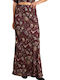 Maxi Fustă Floral Multicolor