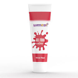 Lumea Lebensmittelfarbe in Gel-Form Rot 1Stück 30gr